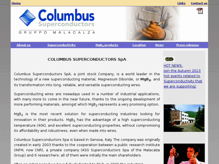 www.columbussuperconductors.com