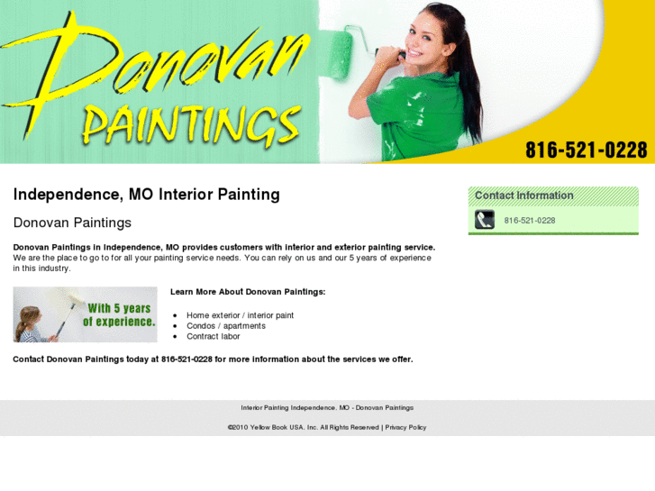 www.donovanpaintingmo.com