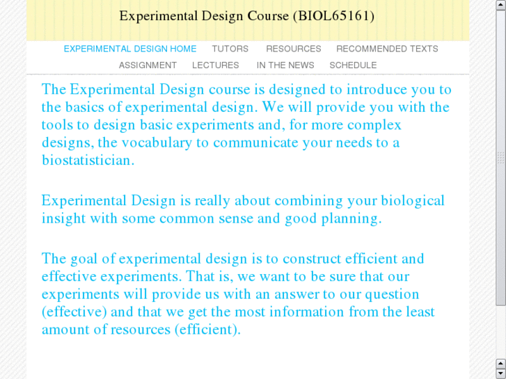 www.experimentaldesign.org