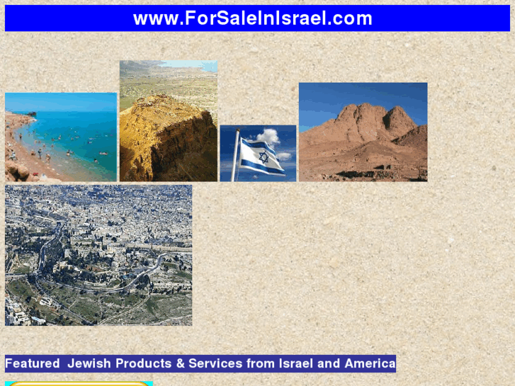 www.forsaleinisrael.com