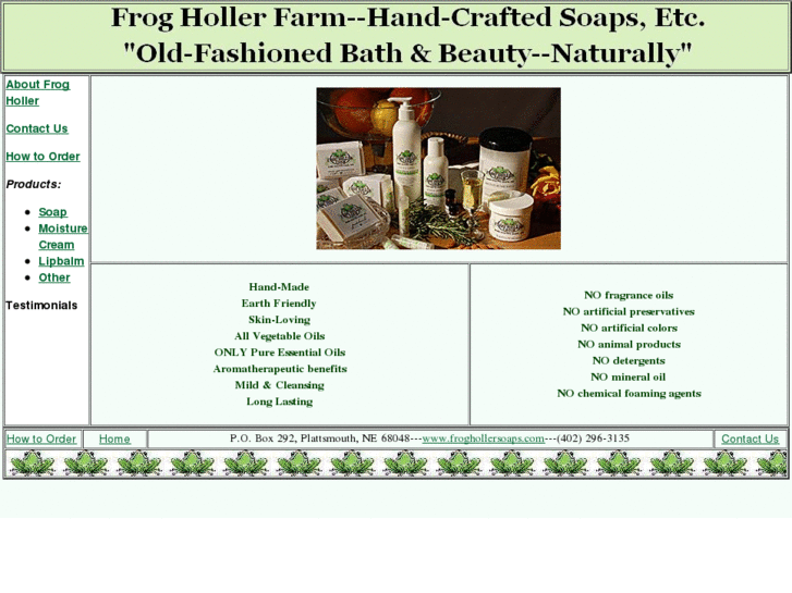 www.froghollersoaps.com