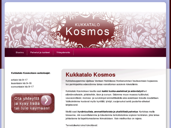 www.kukkatalokosmos.net