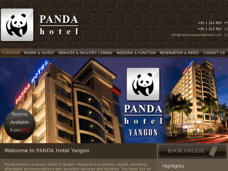 www.myanmarpandahotel.com