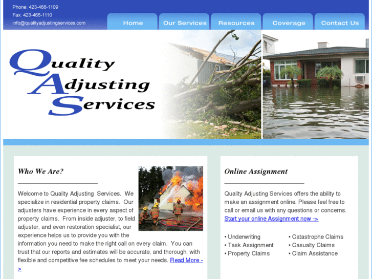 www.qualityadjustingservices.com