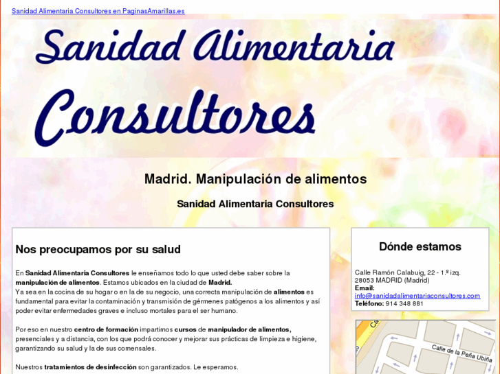 www.sanidadalimentariaconsultores.com