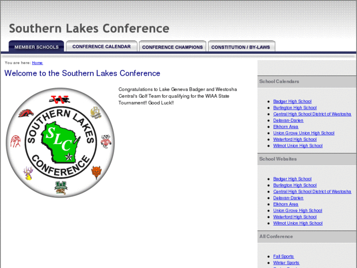 www.southernlakesconference.org