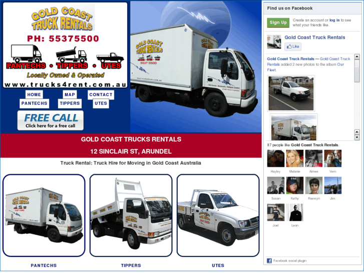 www.trucks4rent.com.au