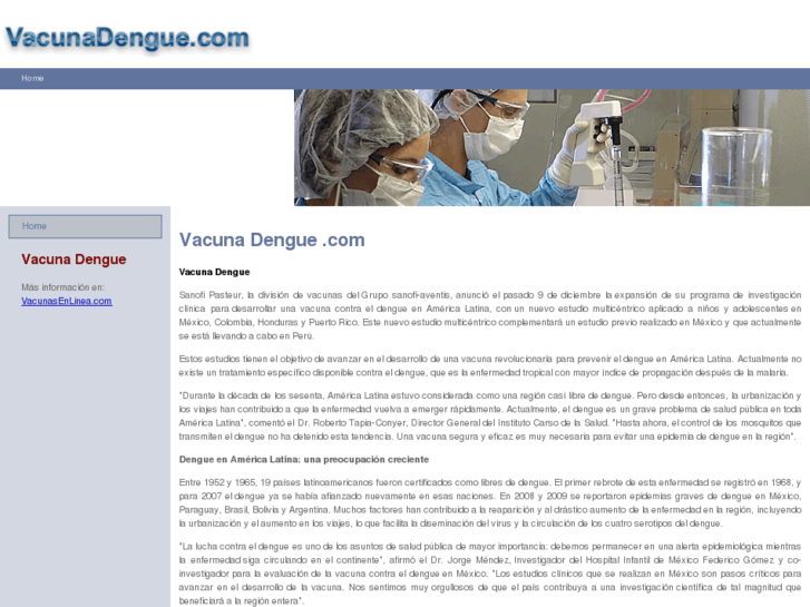 www.vacunadengue.com