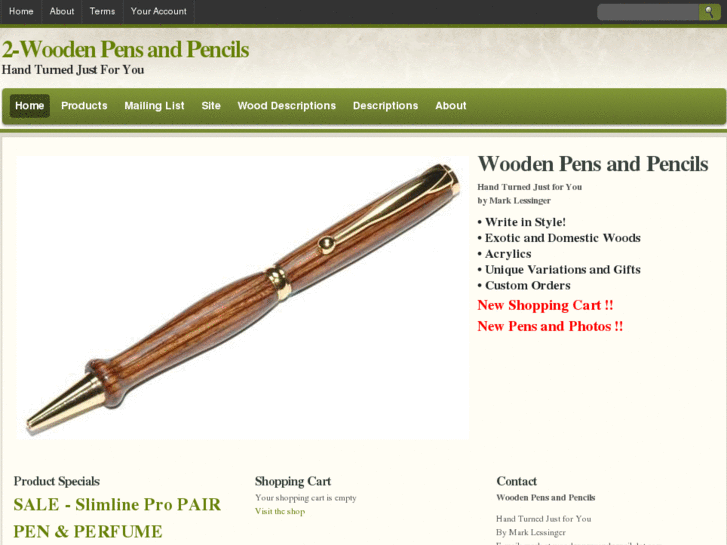 www.woodenpensandpencils.com