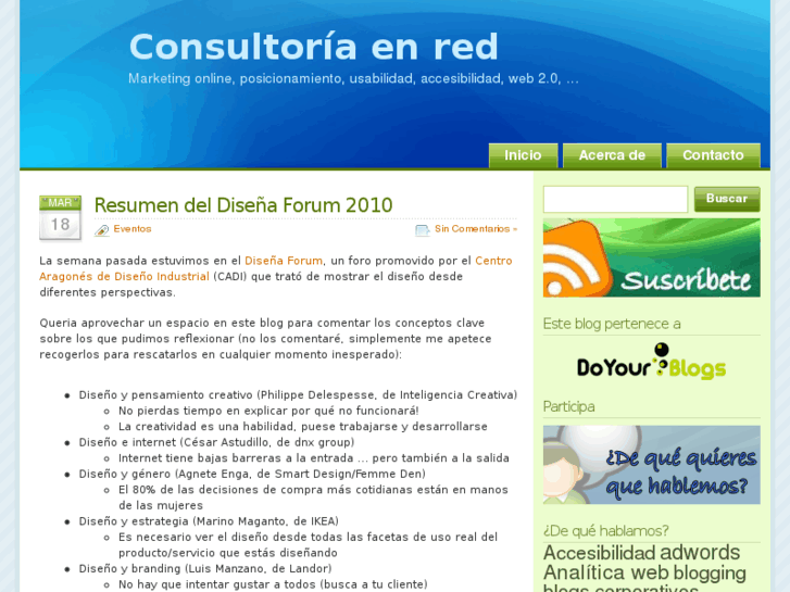 www.consultoriaenred.es