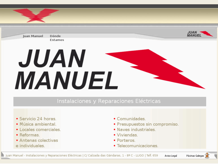 www.electricidadjuanmanuel.com