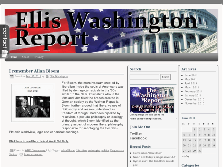 www.elliswashingtonreport.com