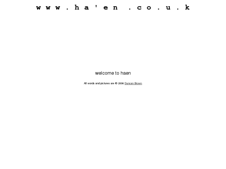 www.haen.co.uk