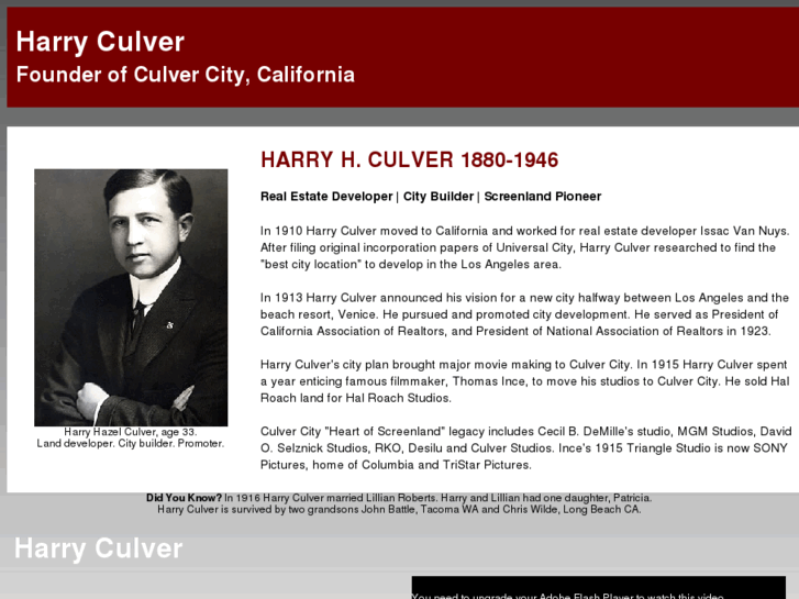 www.harryculver.com