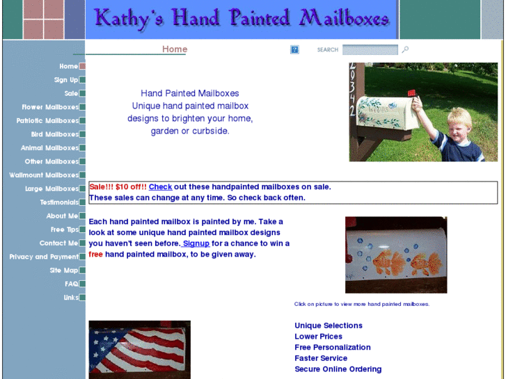 www.kathyshandpaintedmailboxes.com