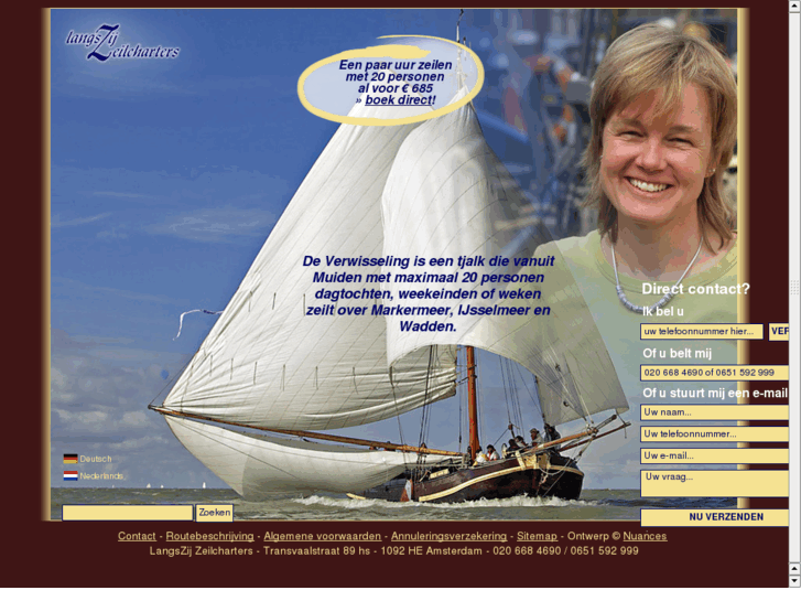 www.langszijzeilcharters.nl