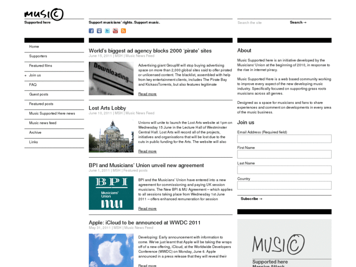 www.musicsupportedhere.com
