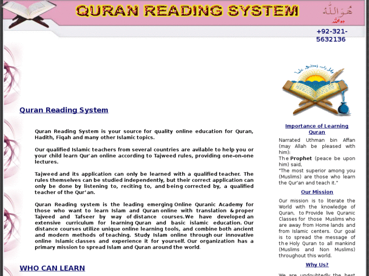 www.quranreadingsystem.com