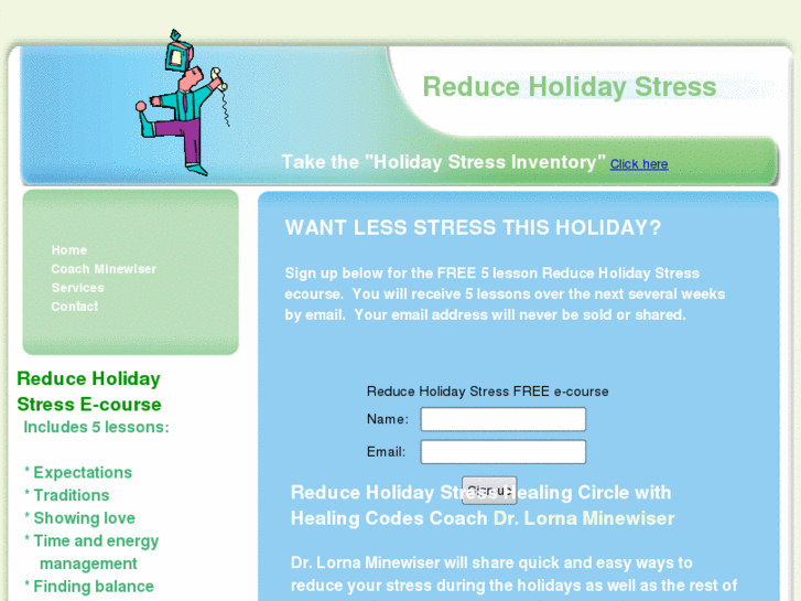 www.reduceholidaystress.com