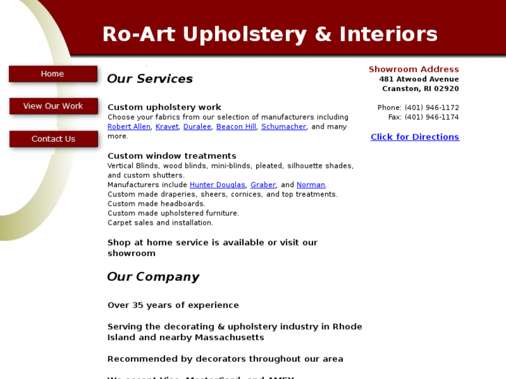 www.ro-artupholstery.com