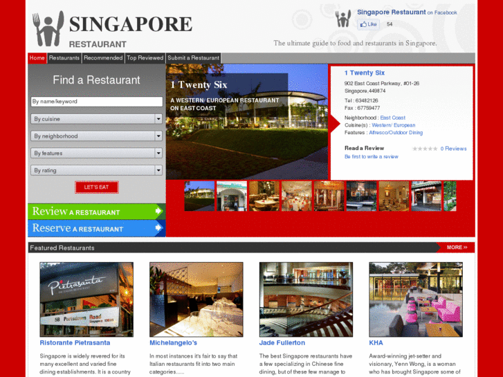 www.singaporerestaurant.com