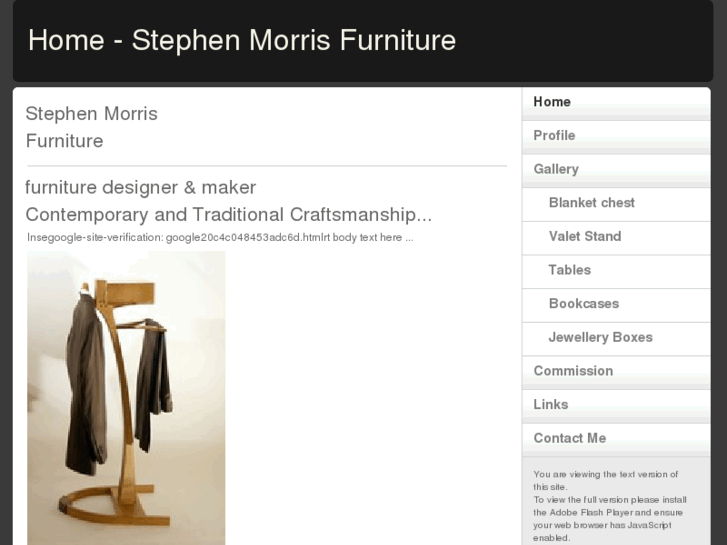 www.stephenmorrisfurniture.com