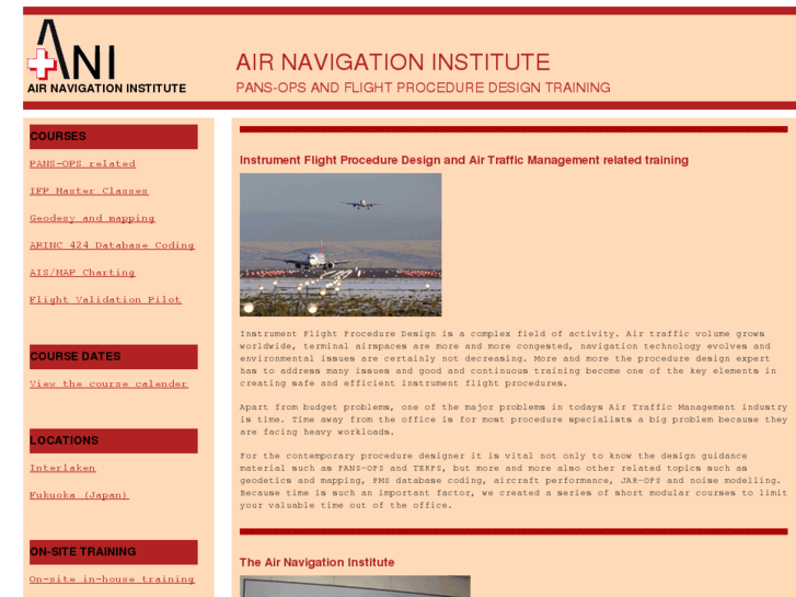 www.airnavigationinstitute.ch