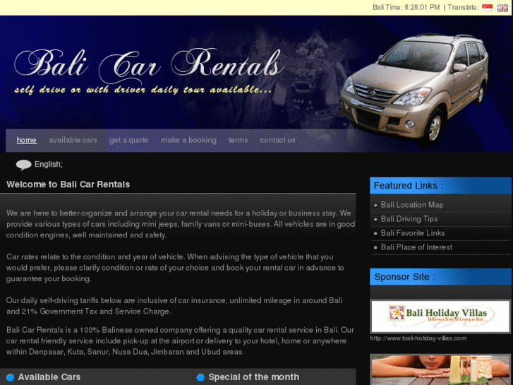 www.bali-carrentals.com