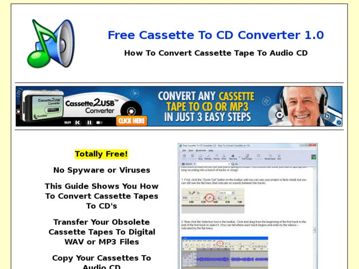 www.cassettetocdconverter.com