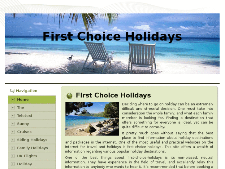 www.first-choice-holidays.org