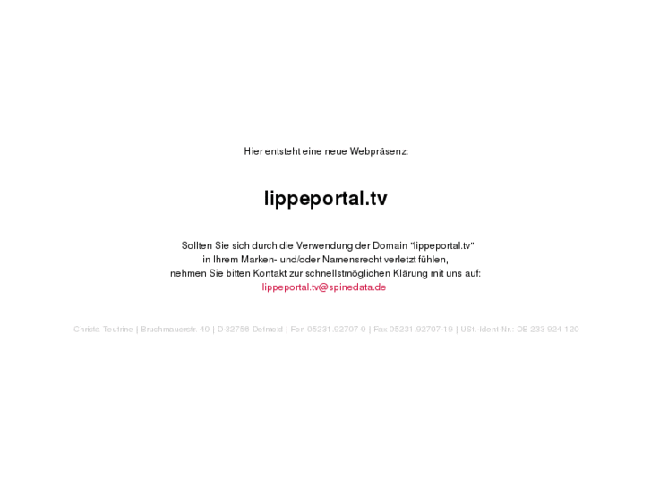 www.lippeportal.tv