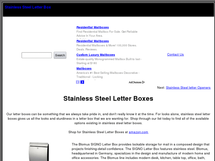 www.stainlesssteelletterbox.com