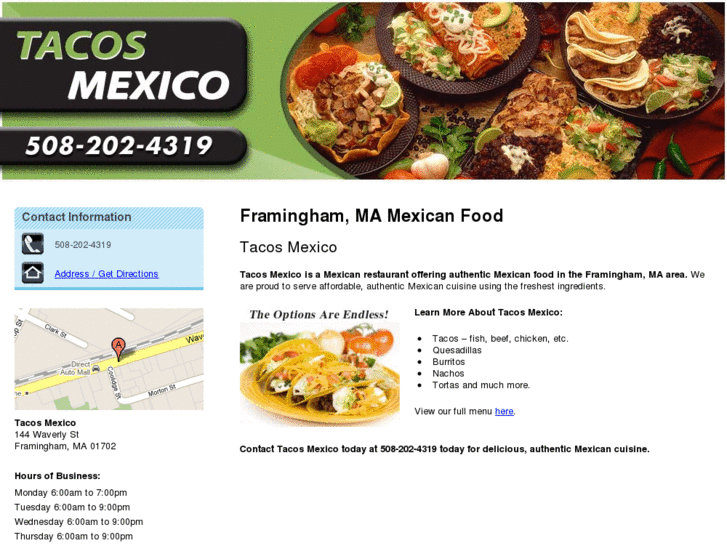 www.tacosmexicoma.com