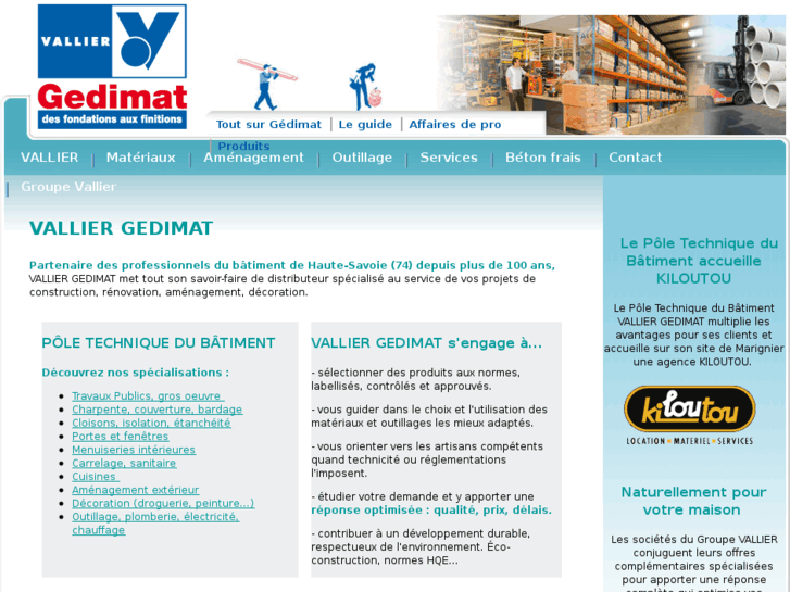 www.vallier-gedimat.com