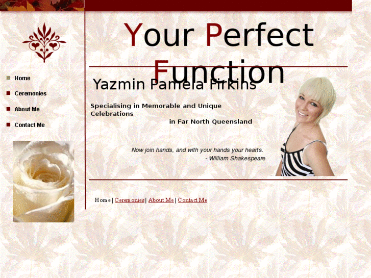 www.yourperfectfunction.com