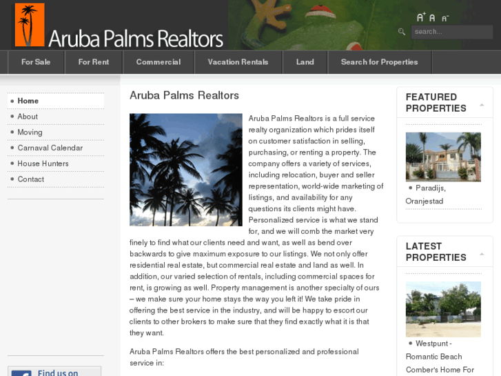 www.arubapalmsrealtors.com