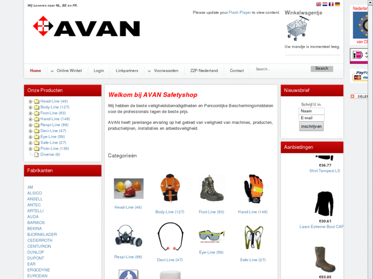 www.avansafetyshop.nl