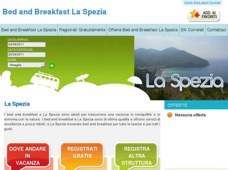 www.bedandbreakfastlaspezia.it