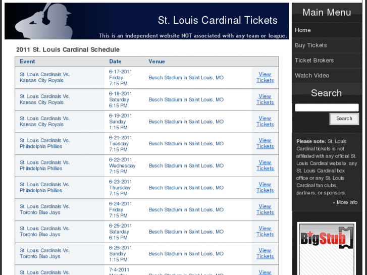 www.cardinaltickets.net