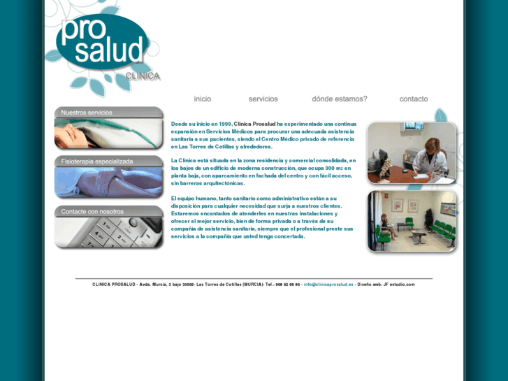 www.clinicaprosalud.es