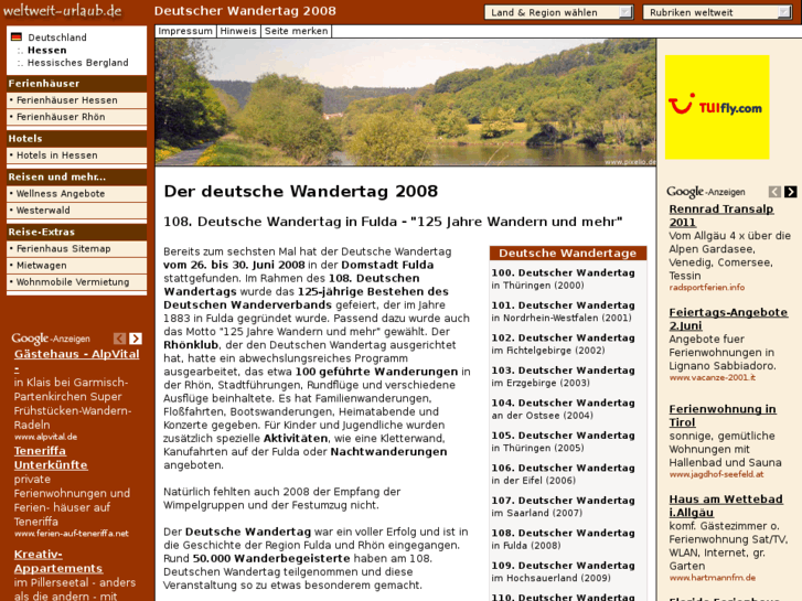 www.deutscherwandertag2008.de