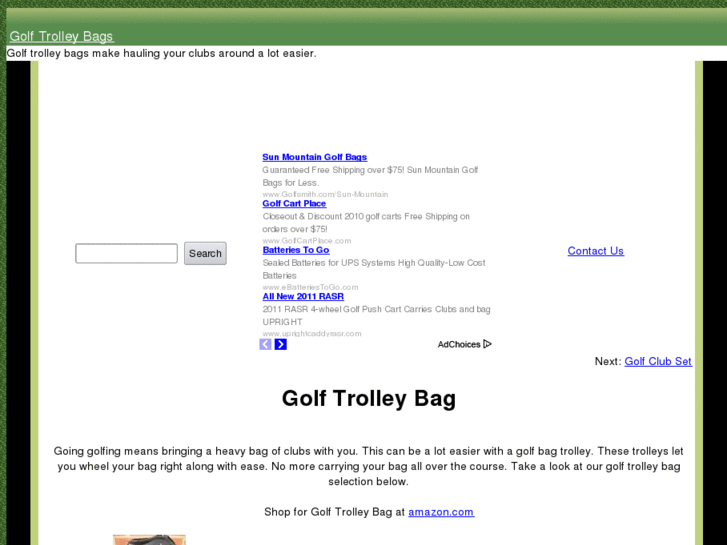 www.golftrolleybags.com