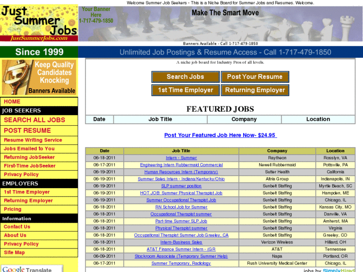 www.justsummerjobs.com