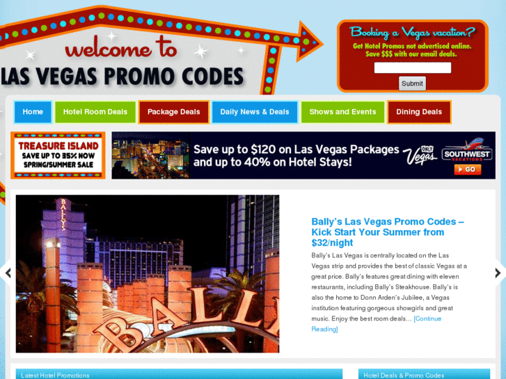 www.lasvegaspromotioncodes.com