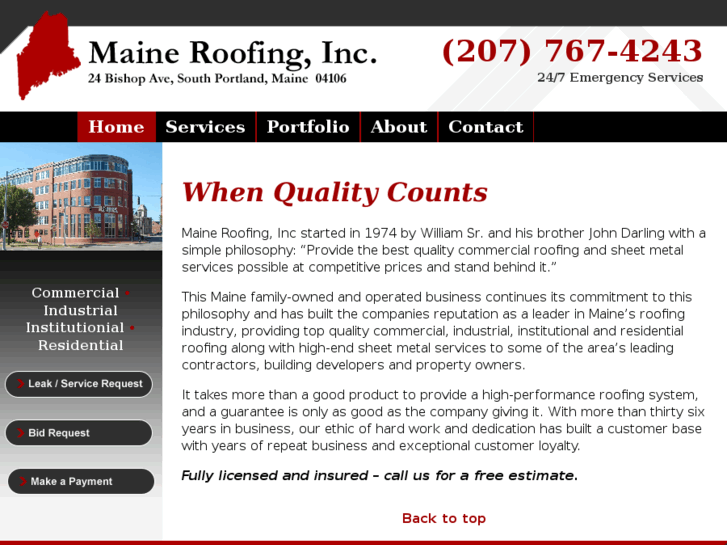 www.maineroofinginc.com