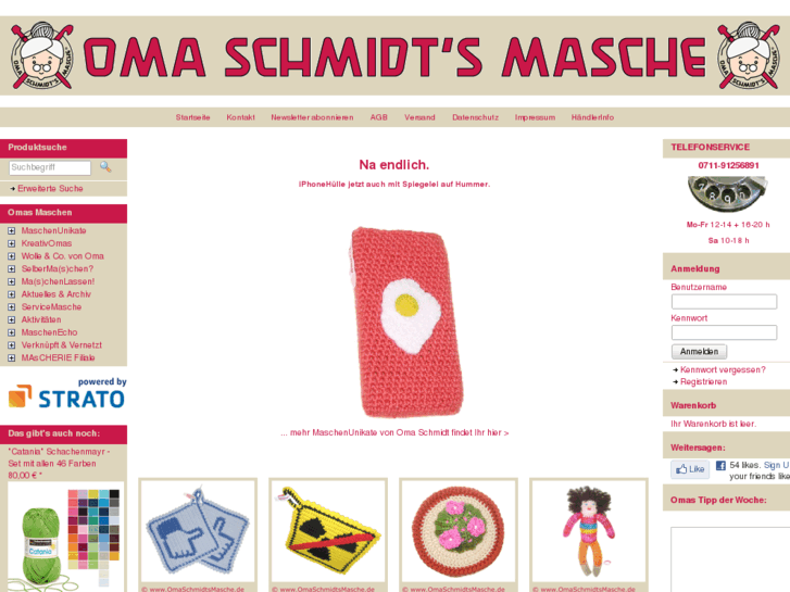 www.omaschmidtsmasche.de