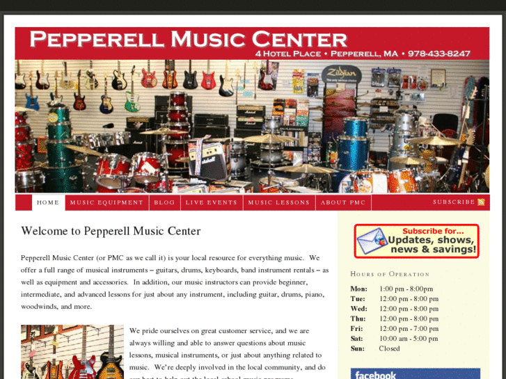 www.pepperellmusiccenter.com