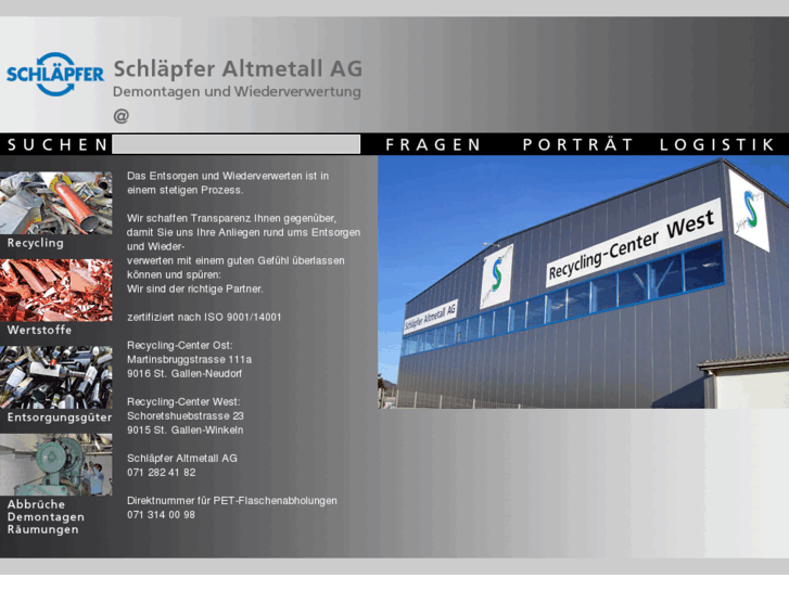 www.schlaepfer-altmetall.ch