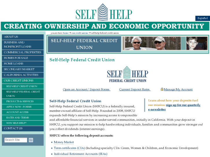 www.self-helpfederalcreditunion.com