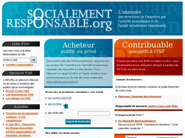 www.socialement-responsable.org